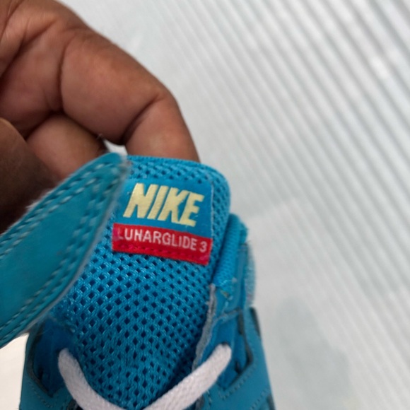 Nike Flex Experience RN 5 Black/Green Fabric Athletic Toddler Unisex Size 10C - Picture 9 of 11